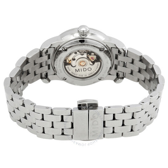 Mido, Baroncelli Automatic Diamond White Dial Ladies Watch