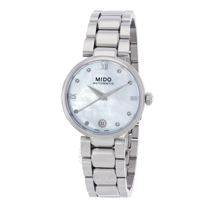 Mido, Baroncelli Automatic Mother of Pearl Dial Ladies Watch