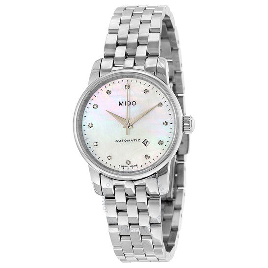 Mido, Baroncelli Automatic Mother of Pearl Dial Ladies Watch