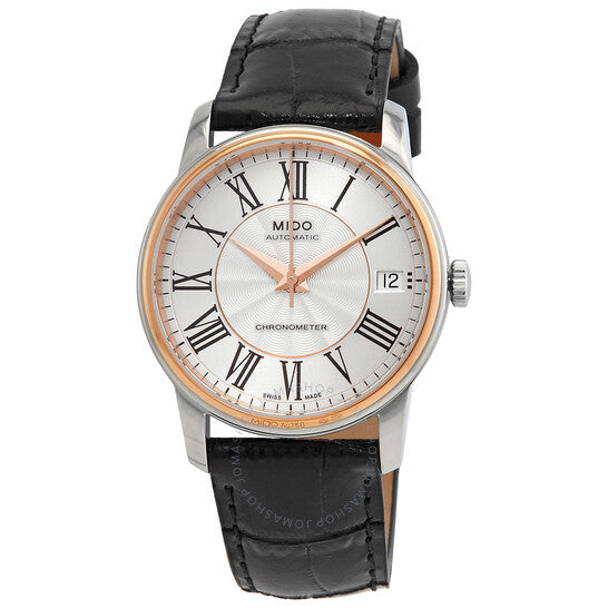 Mido, Baroncelli Automatic Silver Dial Ladies Watch