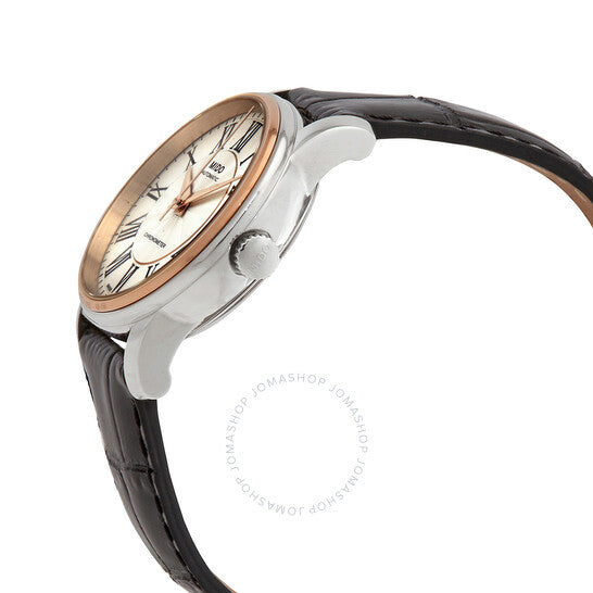 Mido, Baroncelli Automatic Silver Dial Ladies Watch