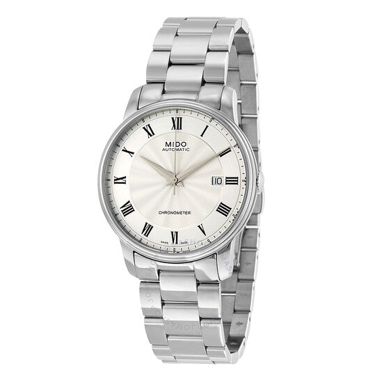 Mido, Baroncelli Chronometer Automatic Silver Dial Men's Watch