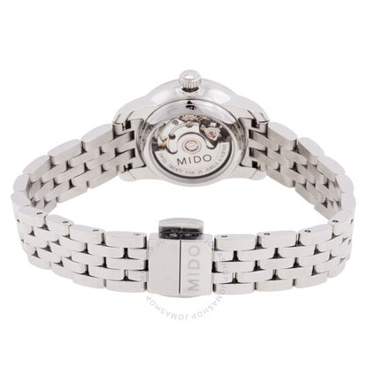 ميدو، ساعة بارونشيلي أوتوماتيكية بمينا أبيض للسيدات