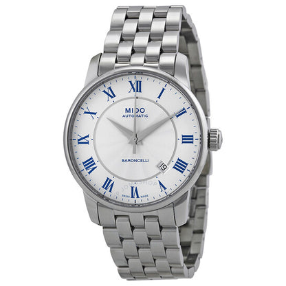 Mido, Baroncelli Automatic White Dial Men's Watch