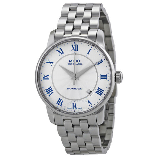 Mido, Baroncelli Automatic White Dial Men's Watch