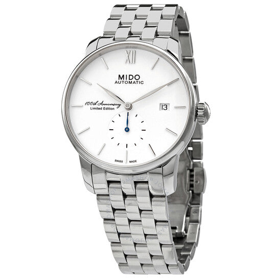 Mido, Baroncelli Automatic White Dial Men's Watch M8608.4.26.1