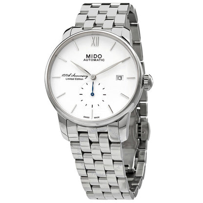 Mido, Baroncelli Automatic White Dial Men's Watch M8608.4.26.1