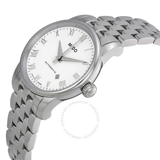 ميدو، ساعة بارونشيلي أوتوماتيكية بمينا بيضاء للسيدات