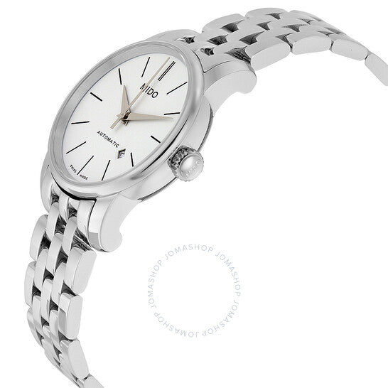 Mido, Baroncelli Automatic White Dial Stainless Steel Ladies Watch
