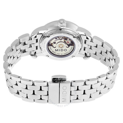 Mido, Baroncelli Automatic White Dial Stainless Steel Ladies Watch