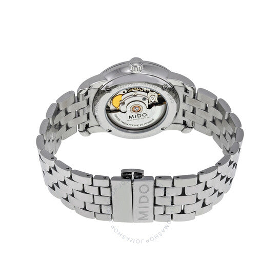 Mido, Baroncelli Automatic White Dial Stainless Steel Men's Watch