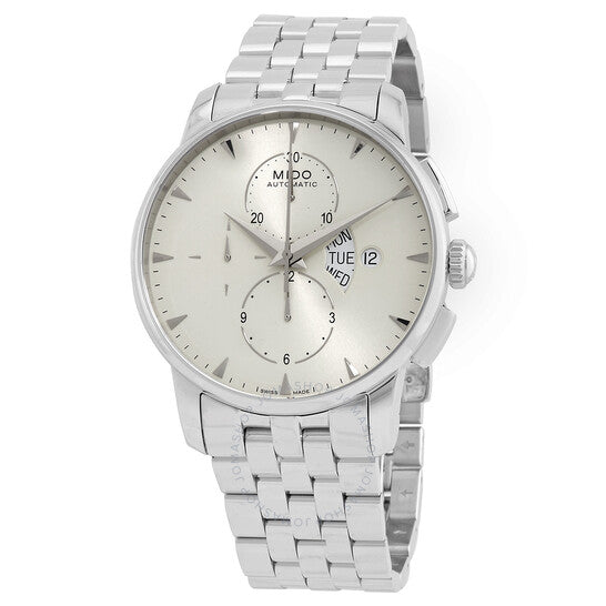 Mido, Baroncelli Chronograph Automatic Ivory Dial Men's Watch