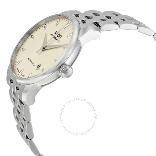 Mido, Baroncelli II Automatic Beige Dial Men's Watch M8600.4.14.1