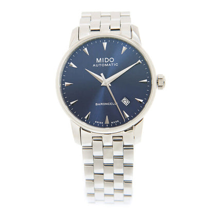 Mido, Baroncelli II Automatic Blue Dial Men's Watch M8600.4.15.1