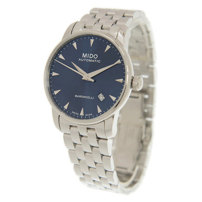 Mido, Baroncelli II Automatic Blue Dial Men's Watch M8600.4.15.1