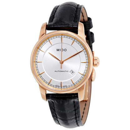 Mido, Baroncelli II Automatic Silver Dial Ladies Watch M7600.3.10.4
