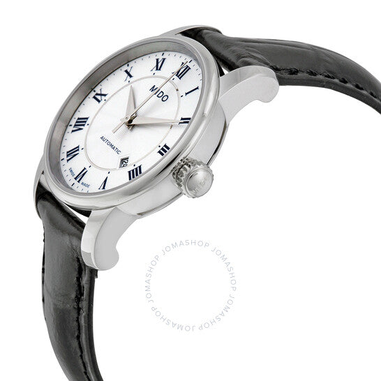 Mido, Baroncelli II Automatic Silver Dial Ladies Watch M7600.4.21.4