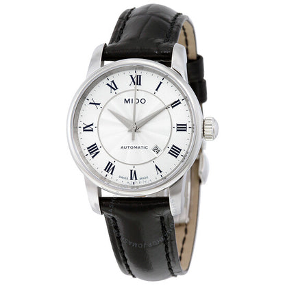 Mido, Baroncelli II Automatic Silver Dial Ladies Watch M7600.4.21.4