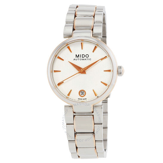 Mido, Baroncelli II Automatic Silver Dial Ladies Watch M022.207.22.031.11