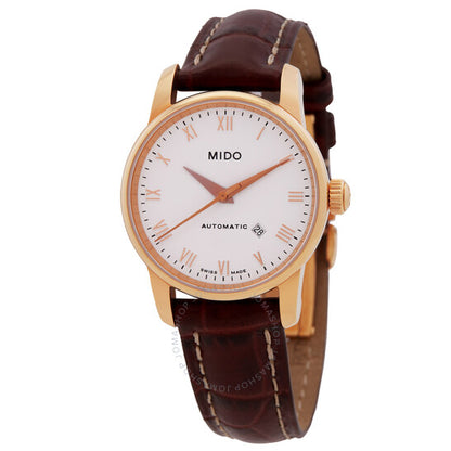 Mido, Baroncelli II Automatic White Dial Ladies Watch M76003268