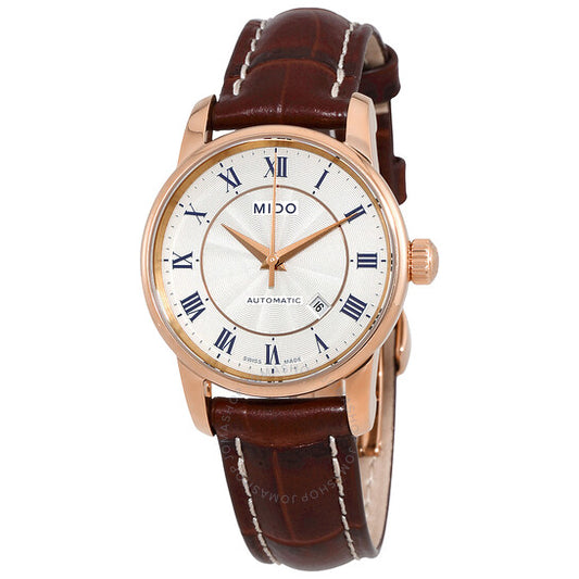 Mido, Baroncelli II Automatic Silver Dial Ladies Watch