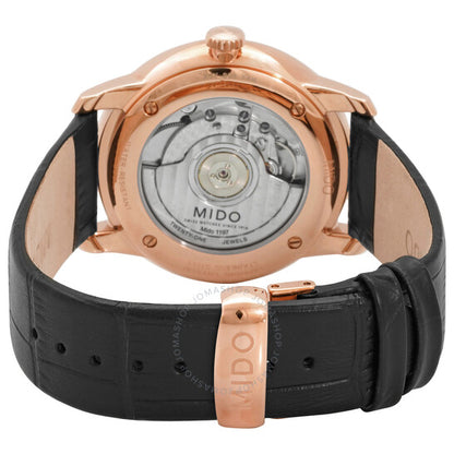 ميدو، ساعة بارونشيلي III أوتوماتيكية للرجال بمينا أسود