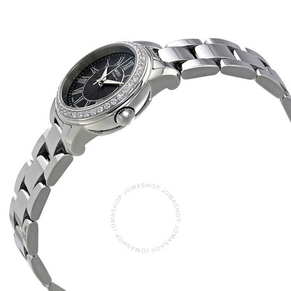 Mido, Baroncelli III Automatic Diamond Black Dial Ladies Watch