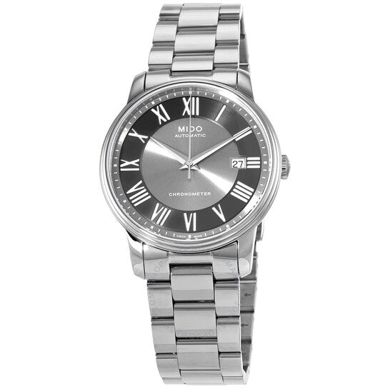 Mido, Baroncelli III Automatic Grewy Dial Men's Watch