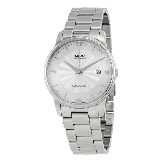 Mido, Baroncelli III Automatic Silver Dial Men's Watch