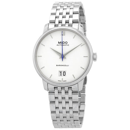 Mido, Baroncelli III Automatic White Dial Men's Watch