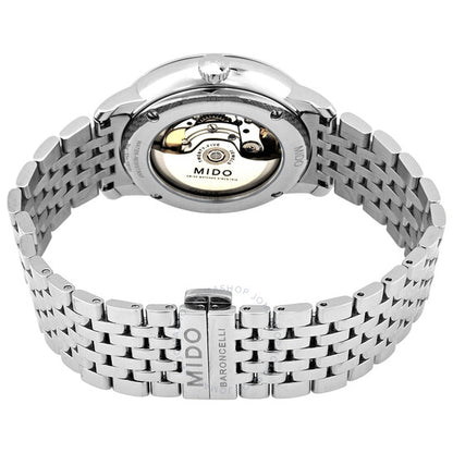 Mido, Baroncelli III Automatic White Dial Men's Watch