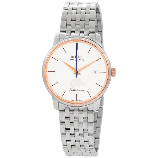 Mido, Baroncelli III Automatic White Dial Men's Watch
