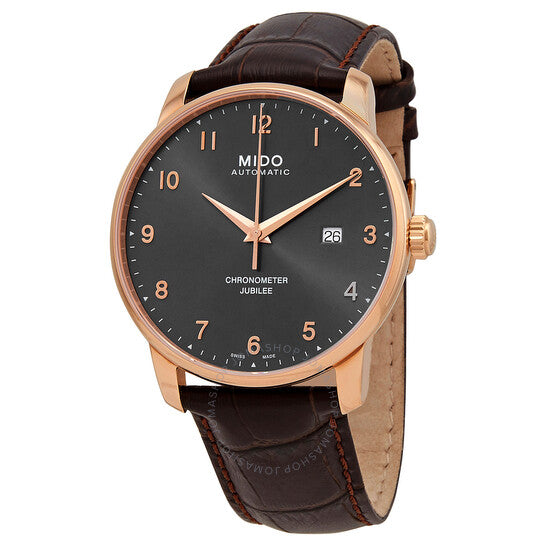 Mido, Baroncelli Jubilee Automatic Chronometer Anthracite Dial Men's Watch