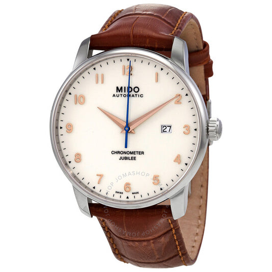 Mido, Baroncelli Jubilee Automatic Chronometer Ivory Dial Men's Watch