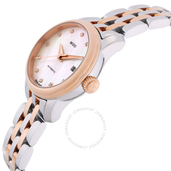 ميدو، ساعة بارونشيلي ليدي توينتي فايف أوتوماتيكية مرصعة بالألماس