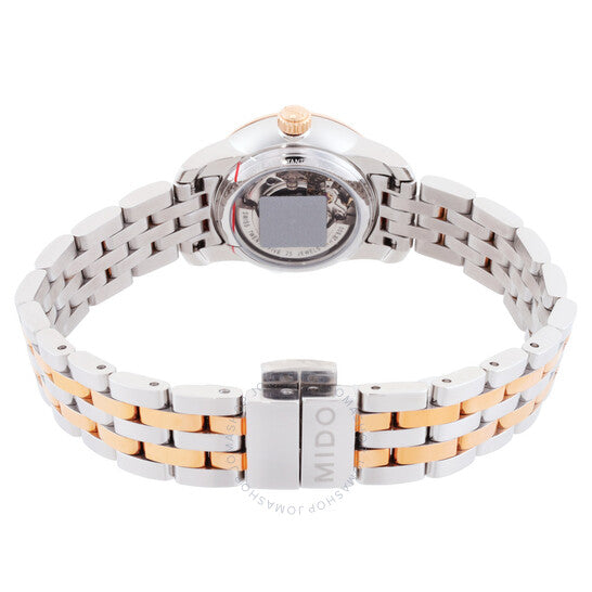 ميدو، ساعة بارونشيلي ليدي توينتي فايف أوتوماتيكية مرصعة بالألماس