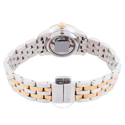 ميدو، ساعة بارونشيلي ليدي توينتي فايف أوتوماتيكية مرصعة بالألماس