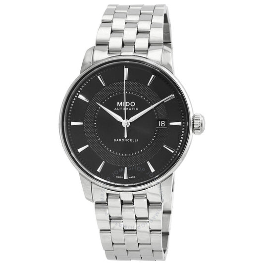 Mido, Baroncelli Signature Automatic Black Dial Men's Watch