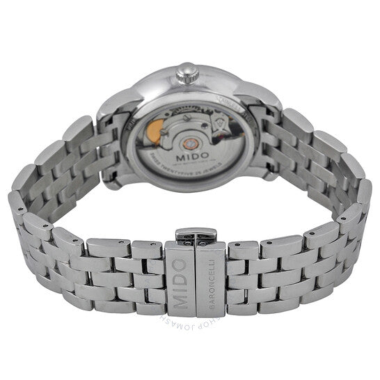 Mido, Baroncelli Silver Dial Ladies Watch