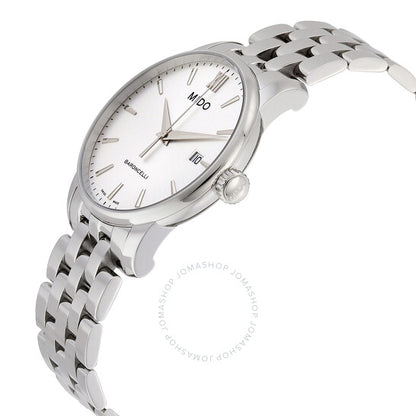 Mido, Baroncelli Silver Dial Stainless Steel Men's Watch