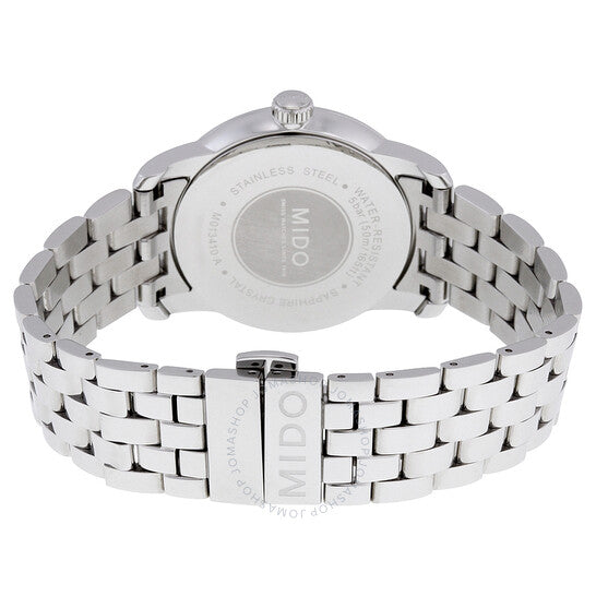 Mido, Baroncelli Silver Dial Stainless Steel Men's Watch