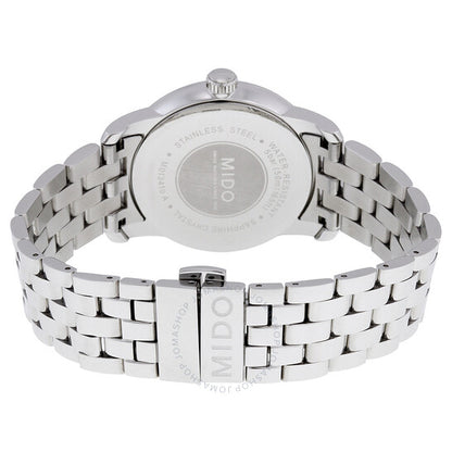 Mido, Baroncelli Silver Dial Stainless Steel Men's Watch