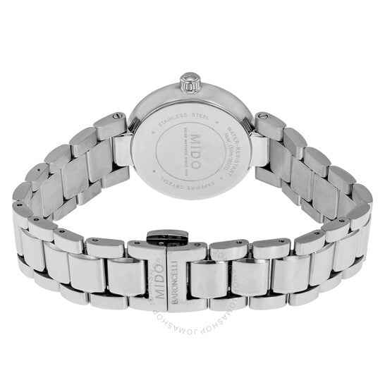 ميدو، ساعة بارونشيلي الفضية المرصعة بالألماس للسيدات M022.210.11.036.00