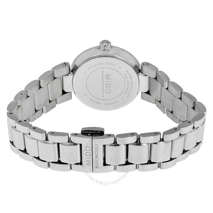 ميدو، ساعة بارونشيلي الفضية المرصعة بالألماس للسيدات M022.210.11.036.00