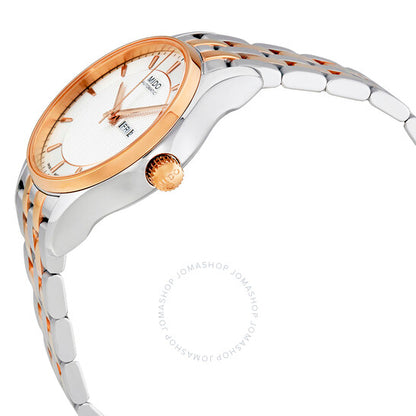 ميدو، ساعة بيلونا أوتوماتيكية للسيدات بمينا فضي