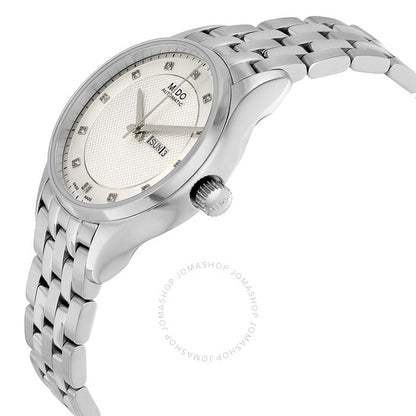 Mido, Belluna Automatic Silver Dial Stainless Steel Ladies Watch