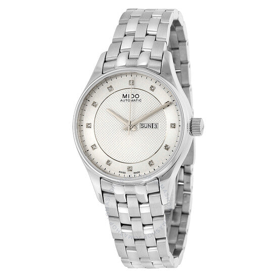 Mido, Belluna Automatic Silver Dial Stainless Steel Ladies Watch