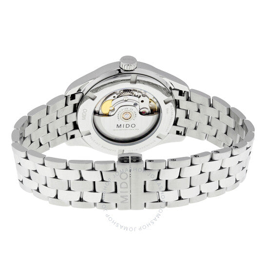 ميدو، ساعة بيلونا II أوتوماتيكية للرجال بمينا أسود