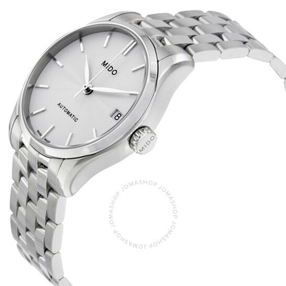 Mido, Belluna II Automatic Silver Dial Ladies Watch M024.207.11.031.00