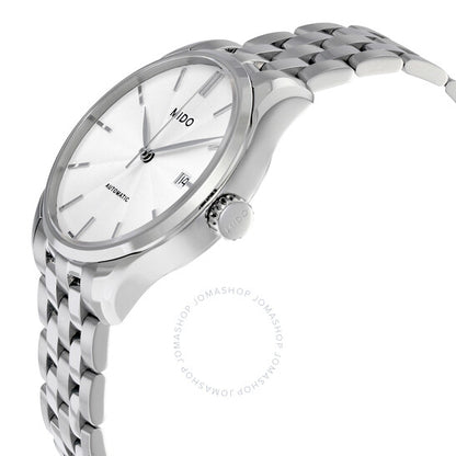 ميدو، ساعة بيلونا II أوتوماتيكية للرجال بمينا فضي